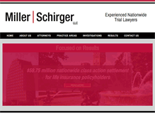 Tablet Screenshot of millerschirger.com